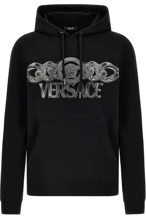 VERSACE Felpa stampa logo