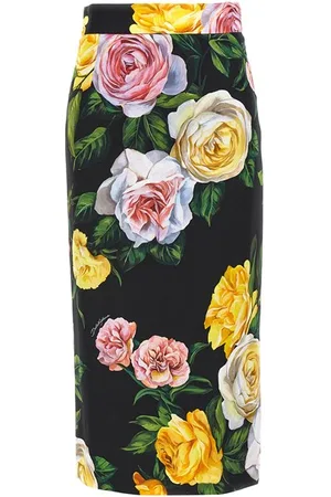 Dolce & Gabbana Gonna longuette floreale