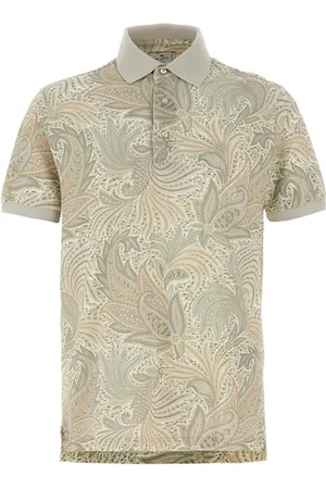 Etro Polo Paisley fiori