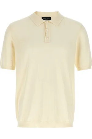 Roberto Collina Polo cotone spugnoso