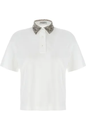 Brunello Cucinelli Polo paillettes