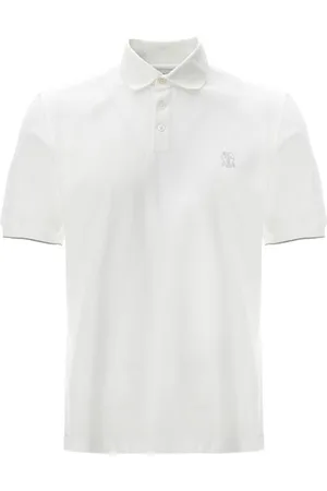 Brunello Cucinelli Polo piqué logo
