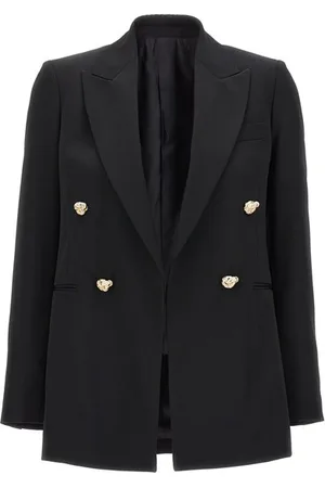 Lanvin Blazer doppiopetto bottoni gioiello