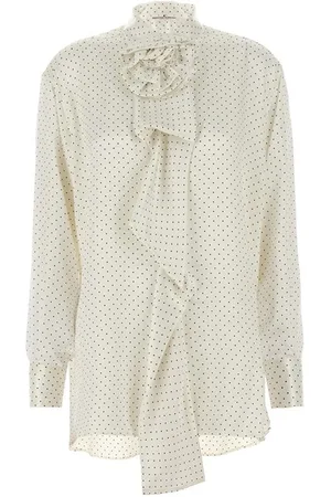 ERMANNO SCERVINO Camicia pois spilla fiore