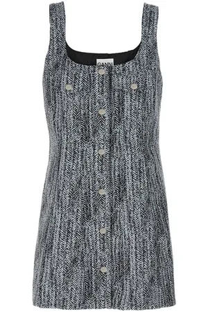 Ganni Abito tweed