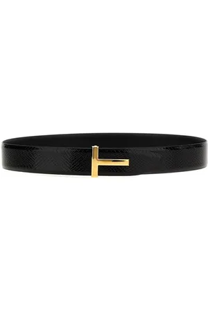 Tom Ford Cintura reversibile logo
