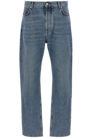 Loewe Jeans carré pelle