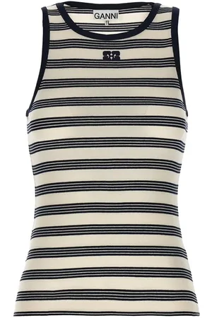 Ganni Tank top righe