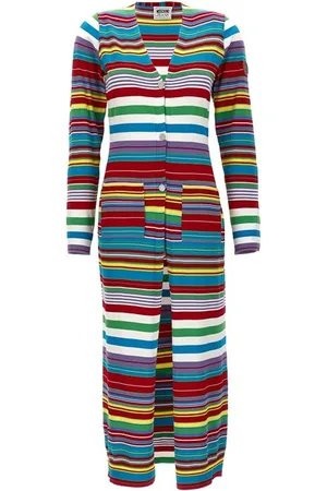 MO5CH1NO Cardigan lungo righe