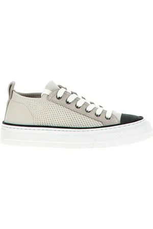 Brunello Cucinelli Sneaker maglia Monile