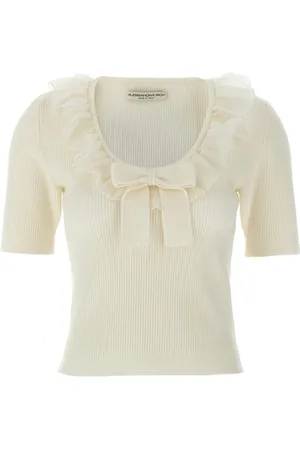 Alessandra Rich T-shirt volant