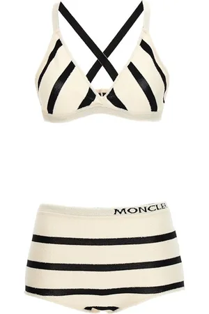 Moncler Bikini righe bouclé