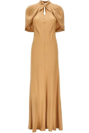 Alberta Ferretti Abito lungo satin