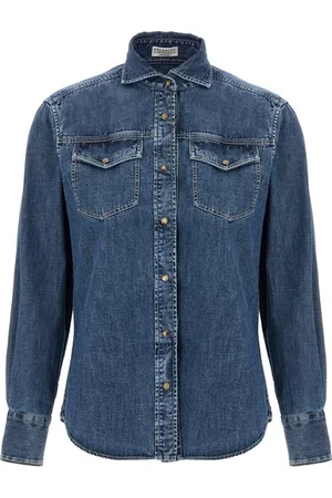 Brunello Cucinelli Camicia denim