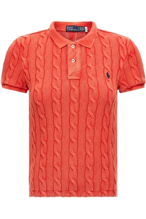 Ralph Lauren Polo treccia ricamo logo
