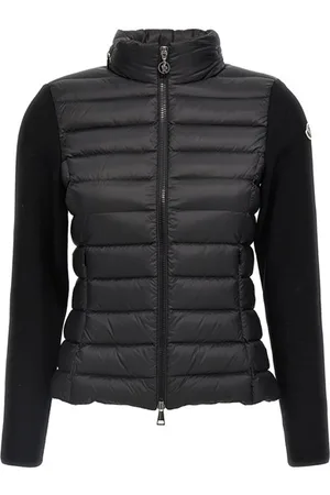 Moncler Cardigan bimateriale