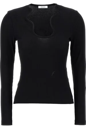 Salvatore Ferragamo Maglia scollo sagomato