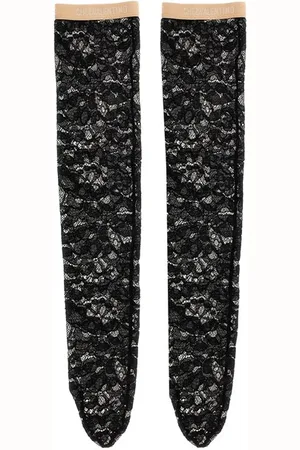 VALENTINO GARAVANI Gambaletto Pizzo Rebordè