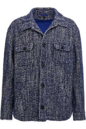 Etro Giacca lana chevron