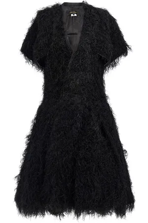 Comme des Garçons Abito effetto pelliccia