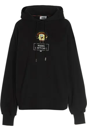 GCDS Felpa con cappuccio capsule Spongebob 