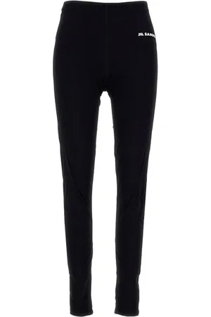Jil Sander Leggings stampa logo