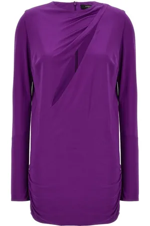 VERSACE Abito jersey cut out