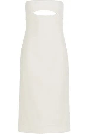 Saint Laurent Abito midi cut out