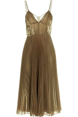 Prada Abito plissè voile satin