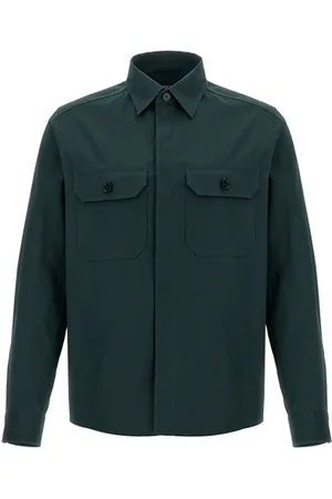 Ermenegildo Zegna Overshirt cotone premium