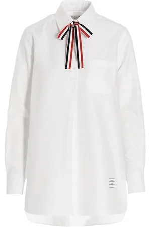 Thom Browne Camicia fiocco logo