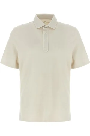 Brunello Cucinelli Polo cotone lino