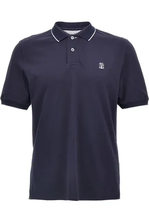 Brunello Cucinelli Polo piqué logo