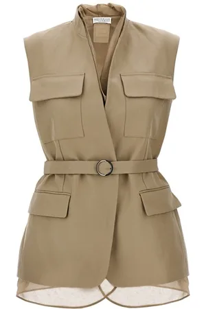 Brunello Cucinelli Gilet layered