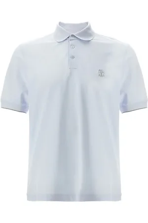 Brunello Cucinelli Polo piqué logo
