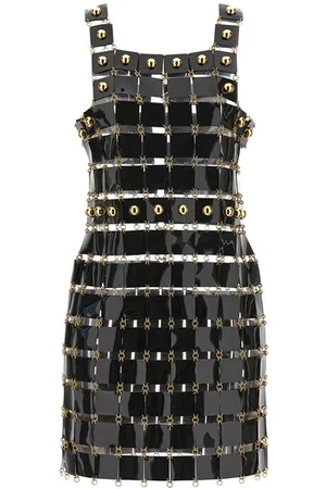 Paco rabanne Abito quadri vinile
