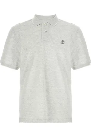 Brunello Cucinelli Polo piqué logo