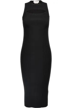 Alexander McQueen Abito maglia coste