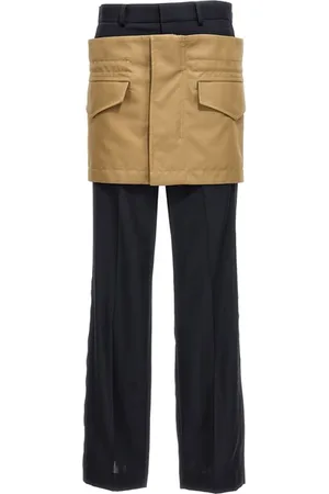 SACAI Pantalone inserto minigonna