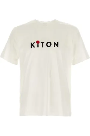 Kiton T-shirt ricamo logo