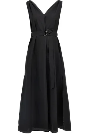 Brunello Cucinelli Abito Precious Shoulder Detail