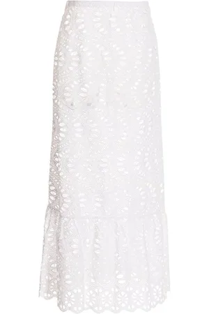 Giambattista Valli Gonna lunga macramè