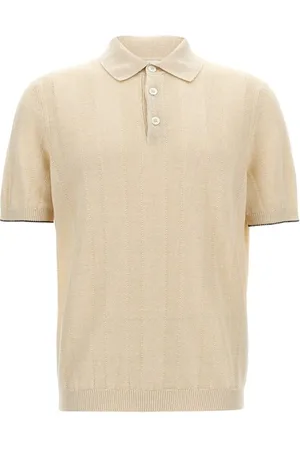 Brunello Cucinelli Polo costa larga
