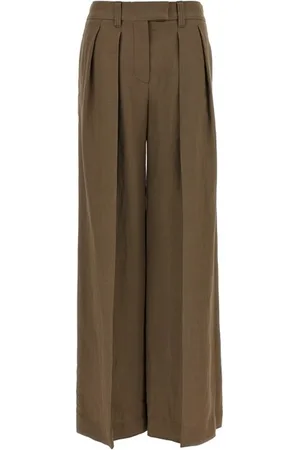 Brunello Cucinelli Pantalone gamba ampia