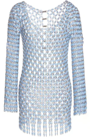 Paco rabanne Abito maglie acrilico