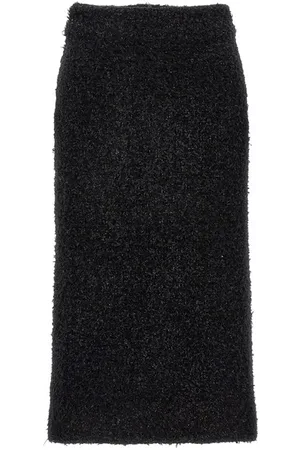 Balenciaga Gonna midi tweed