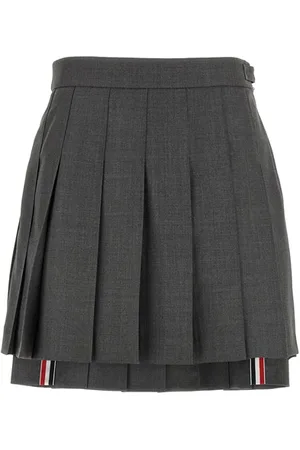 Thom Browne Gonna twill pieghe