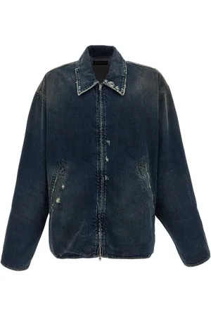 Balenciaga Giacca denim effetto used