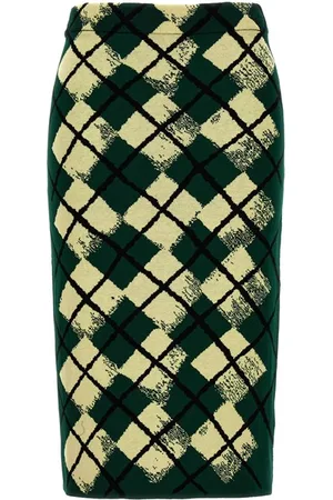 Burberry Gonna motivo argyle