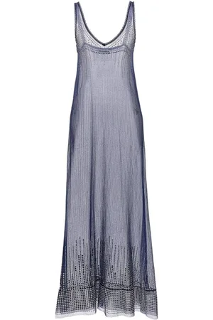 Paco rabanne Abito mesh borchie